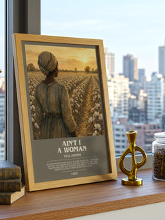 Ain't I a Woman Bookish Wall Art by Bell Hooks – image 3