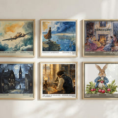 The Value of Believing in Yourself literary art print colour and style options – Spencer Johnson book art