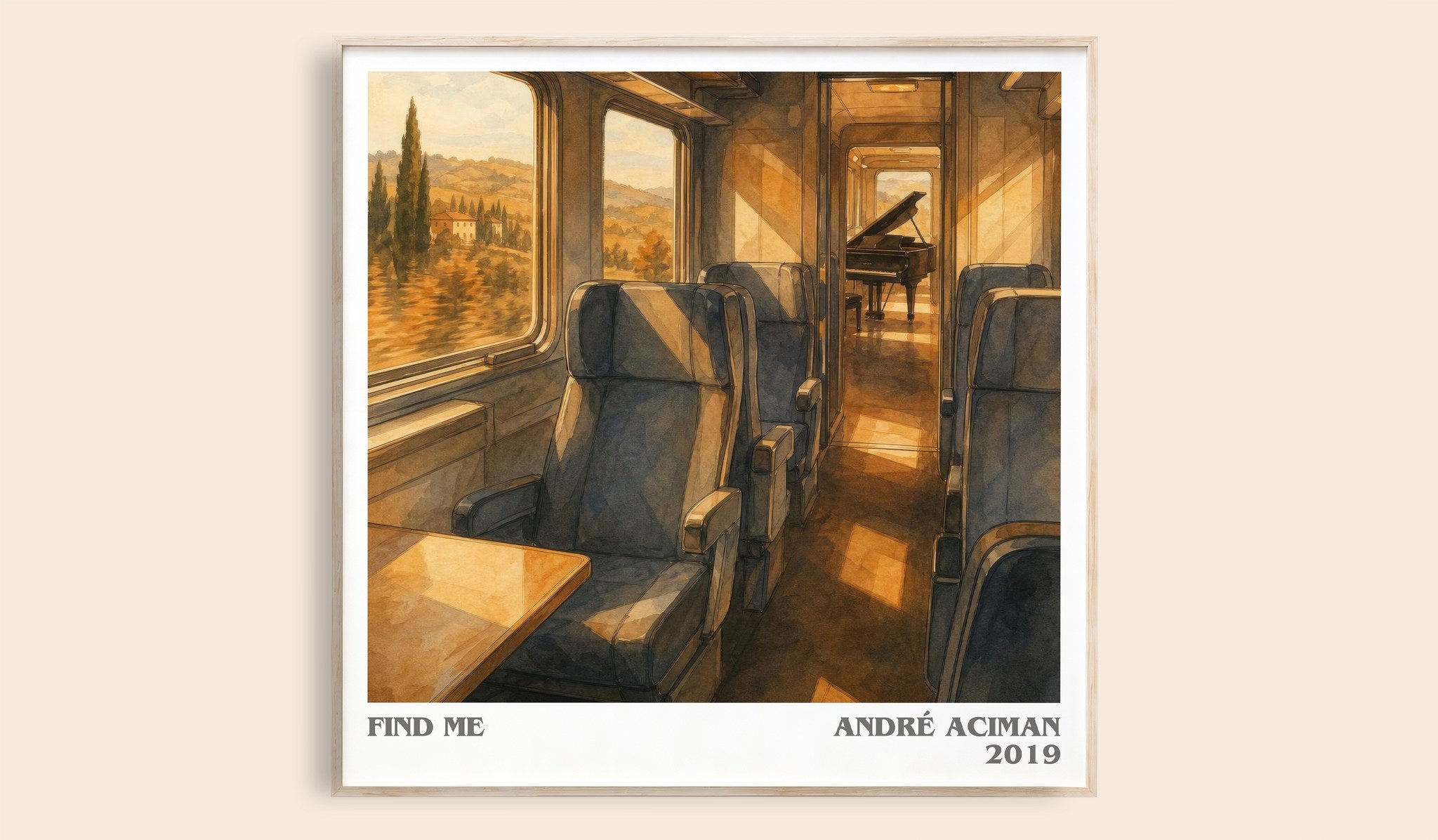 Find Me Literary Art Print by André Aciman