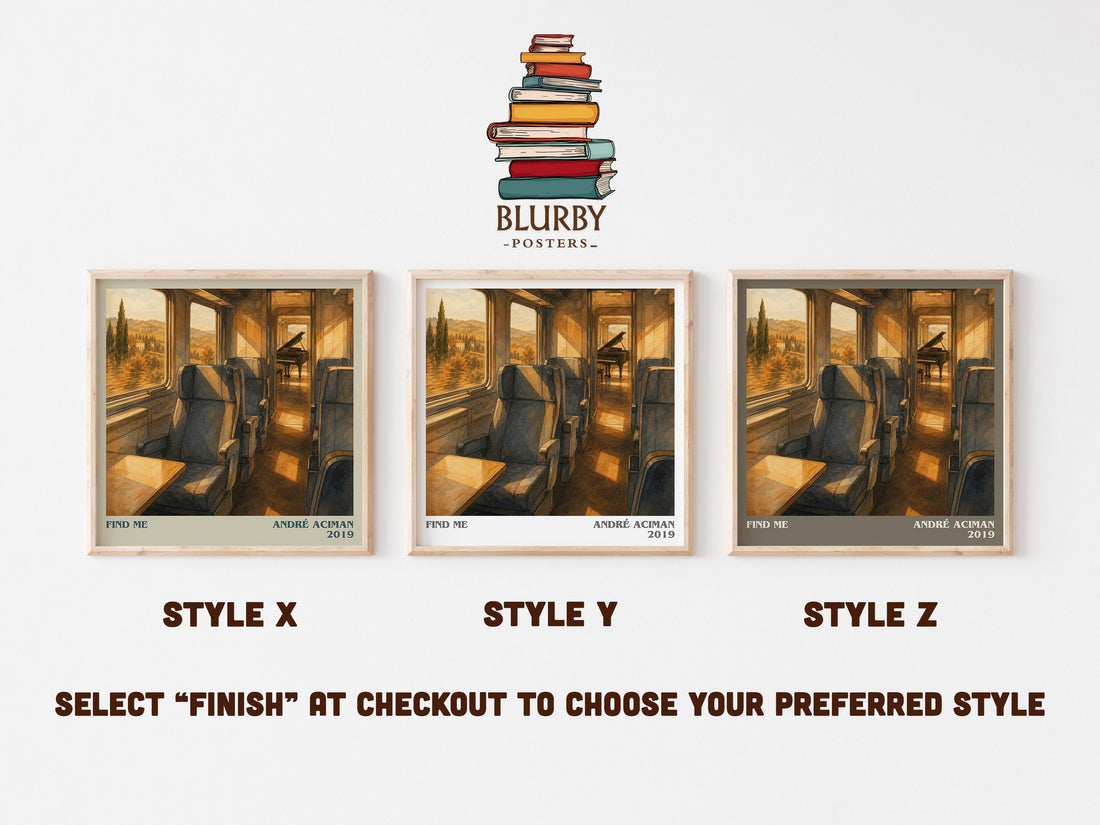 Find Me literary print in frame leaning in hallway – romance wall art (mockup)