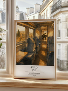 Find Me book cover poster colour and style options – André Aciman book art