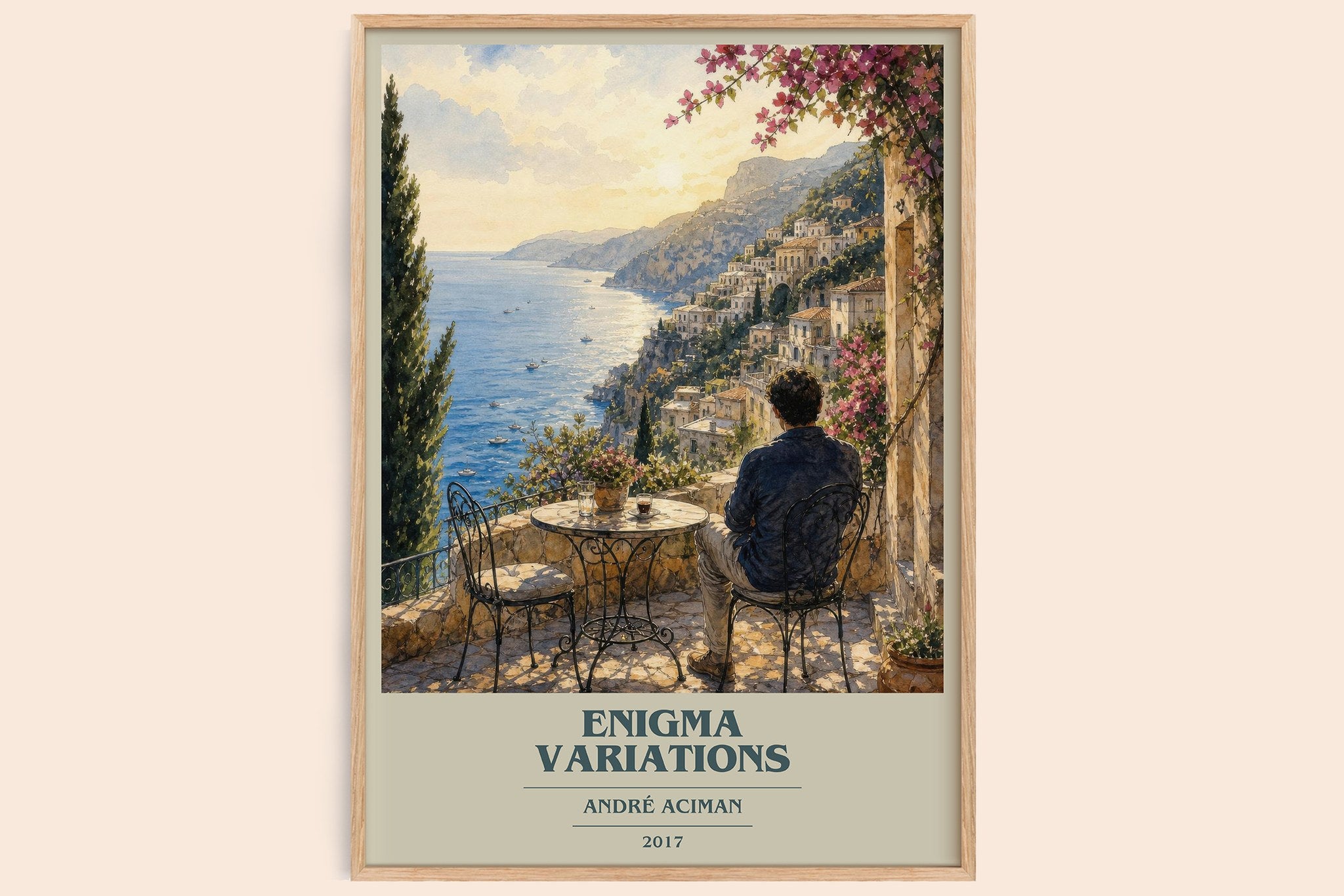 Enigma variations Book Cover Poster by André Aciman