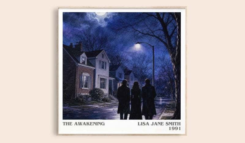 The Awakening Literary Art Print by Lisa Jane Smith (Square style)