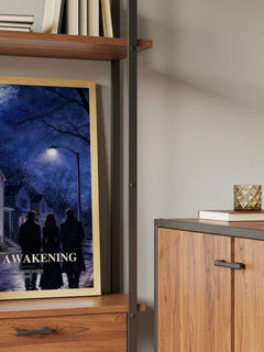 The Awakening book watercolour illustration paper finish options – matte satin gloss