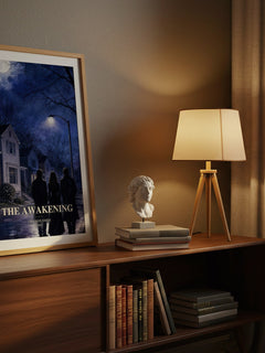The Awakening watercolour print on bookshelf – Lisa Jane Smith fan gift