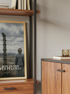 The Boy in the Striped Pyjamas book watercolour illustration paper finish options – matte satin gloss