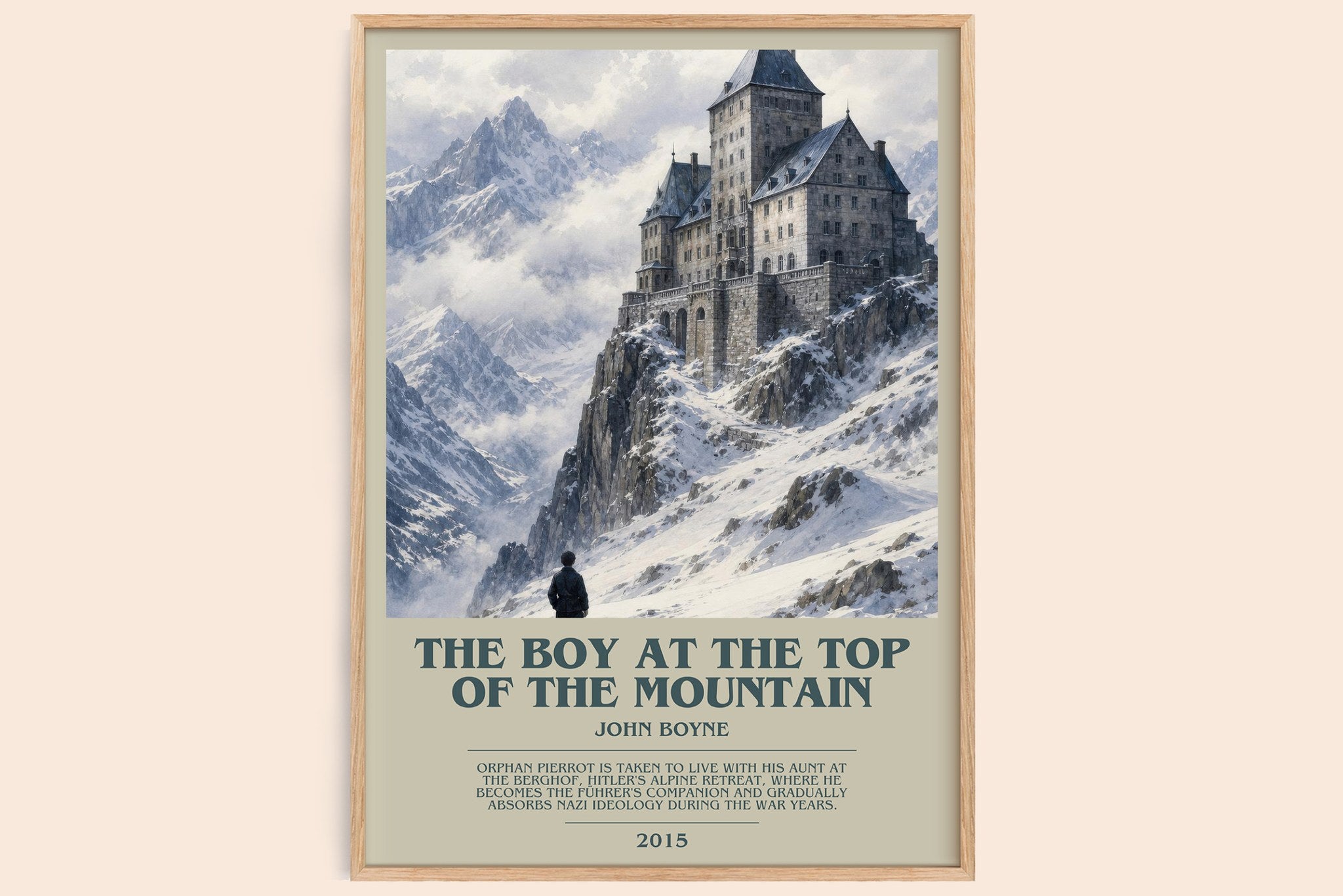 The Boy at the Top of the Mountain Bookish Wall Art by John Boyne