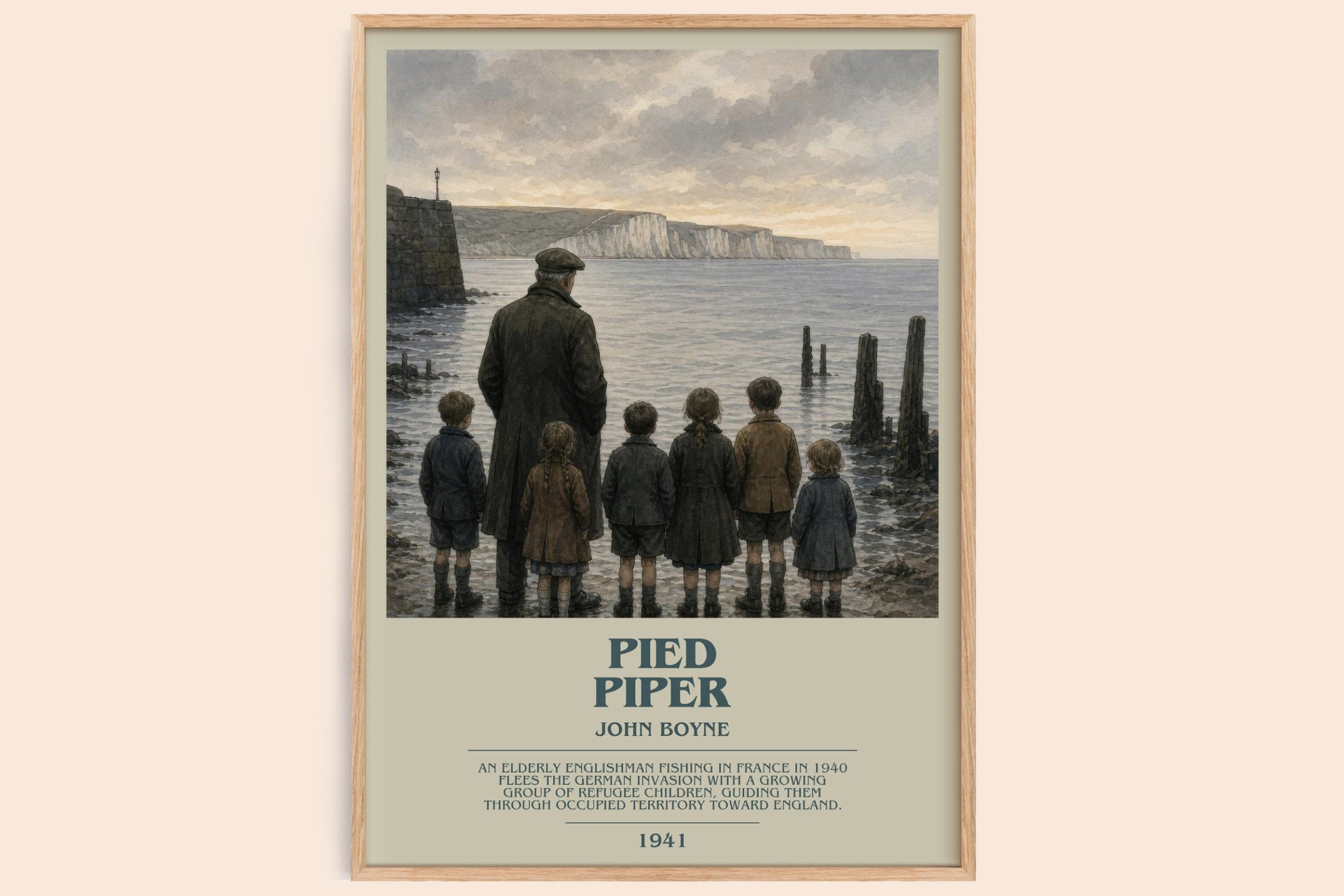 Pied Piper Bookish Wall Art by John Boyne