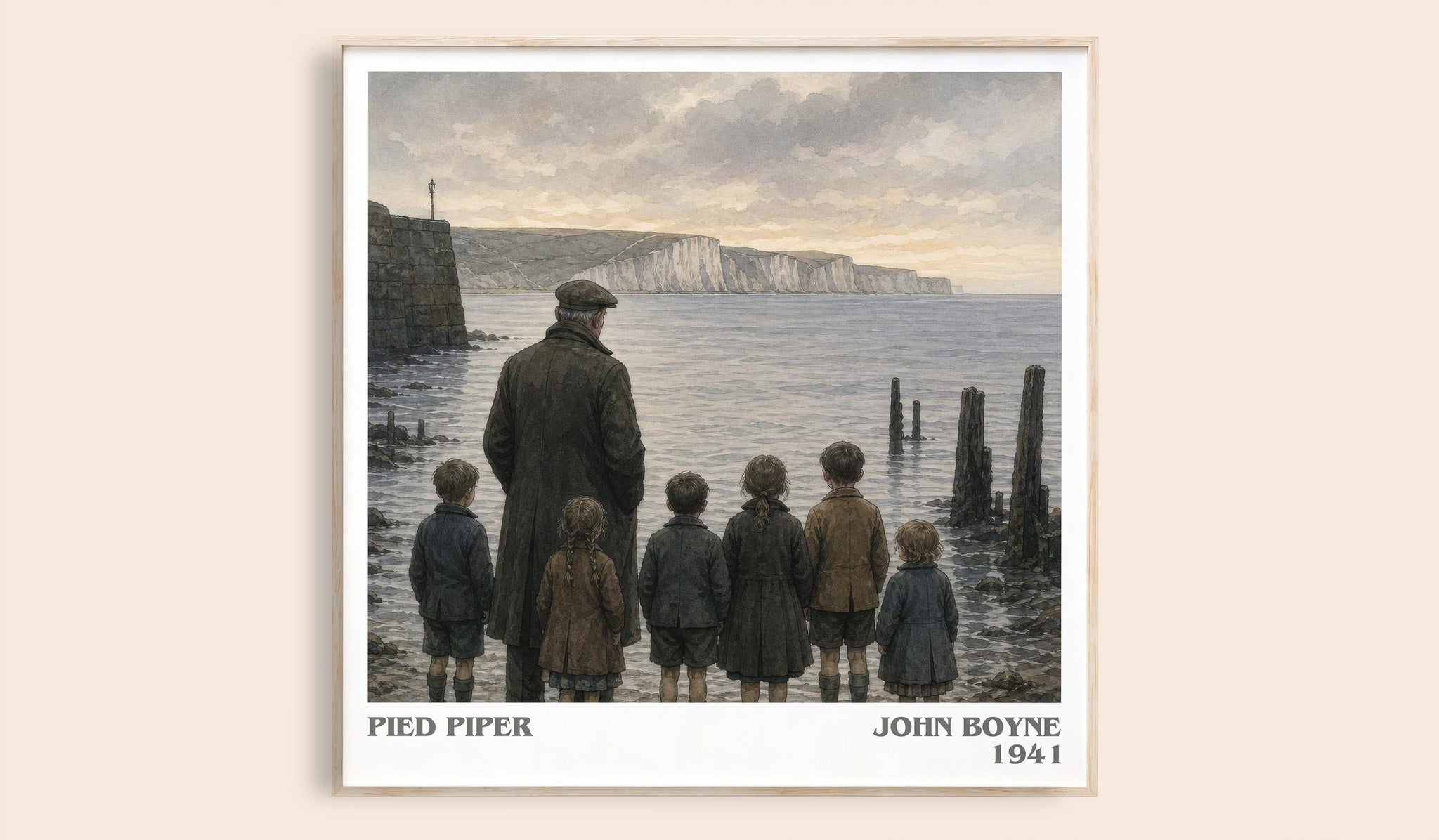 Pied Piper Literary Art Print by John Boyne