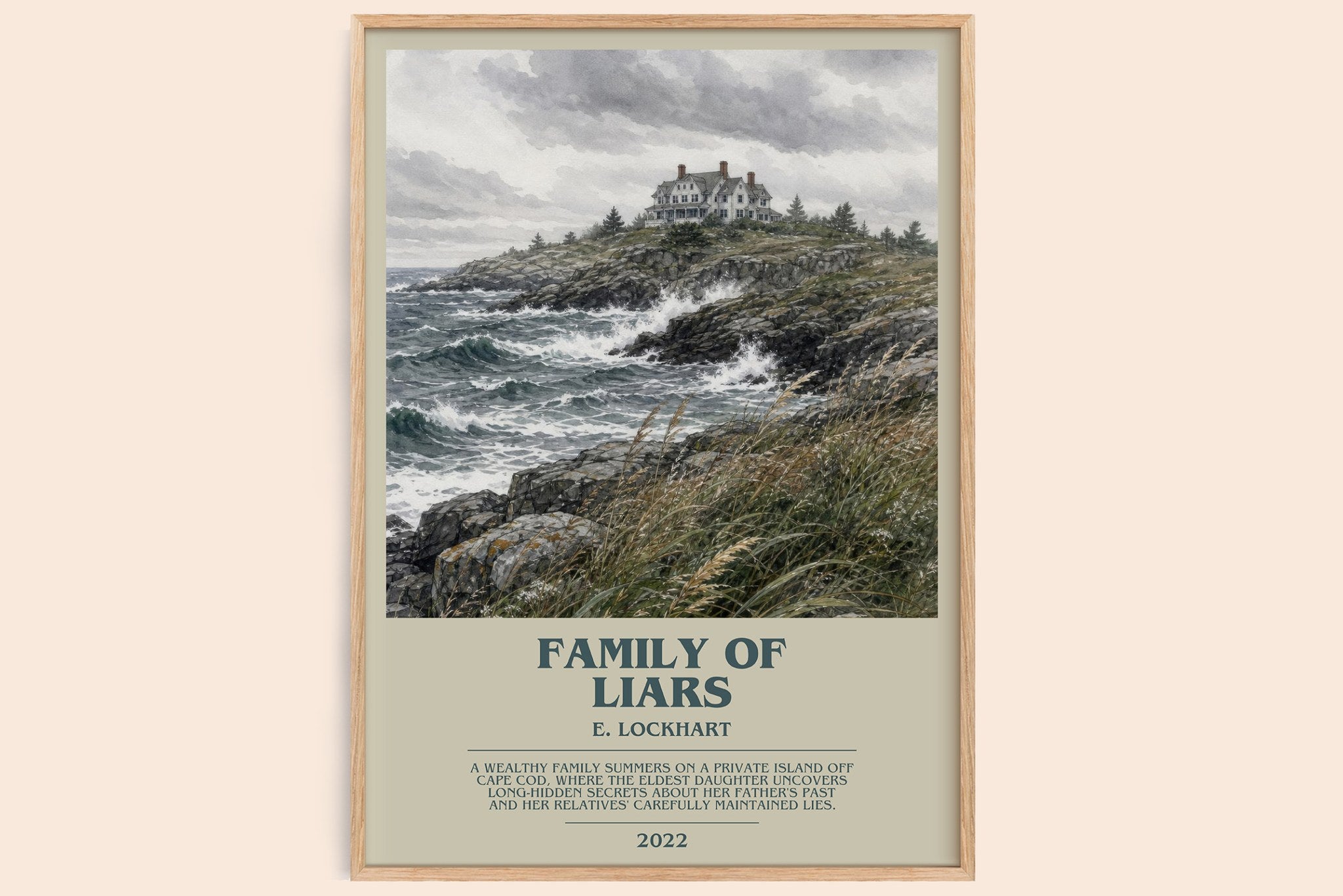 Family of Liars Bookish Wall Art by E. Lockhart