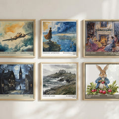 Family of Liars literary art print colour and style options – E. Lockhart book art