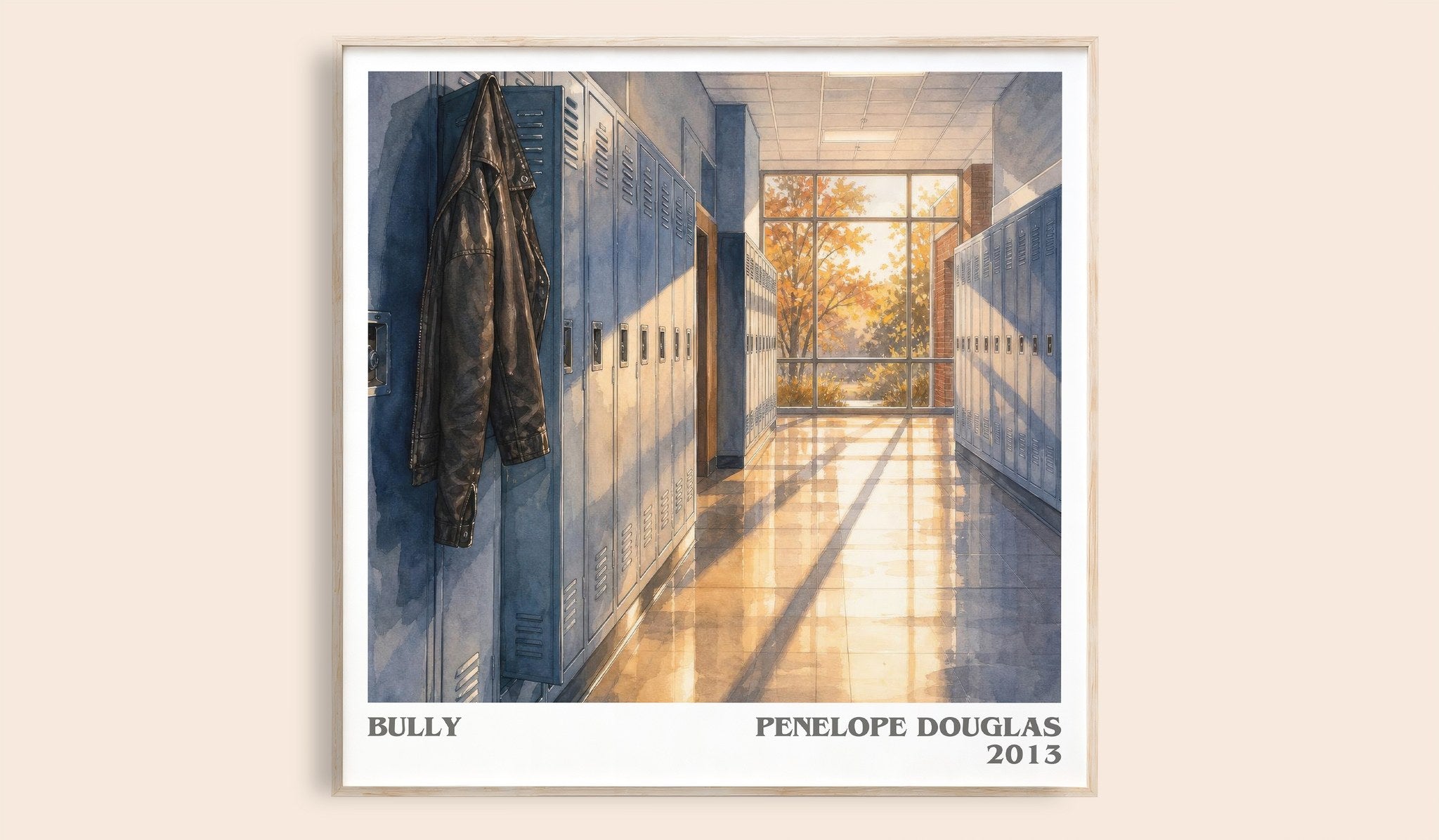 Bully Literary Art Print by Penelope Douglas