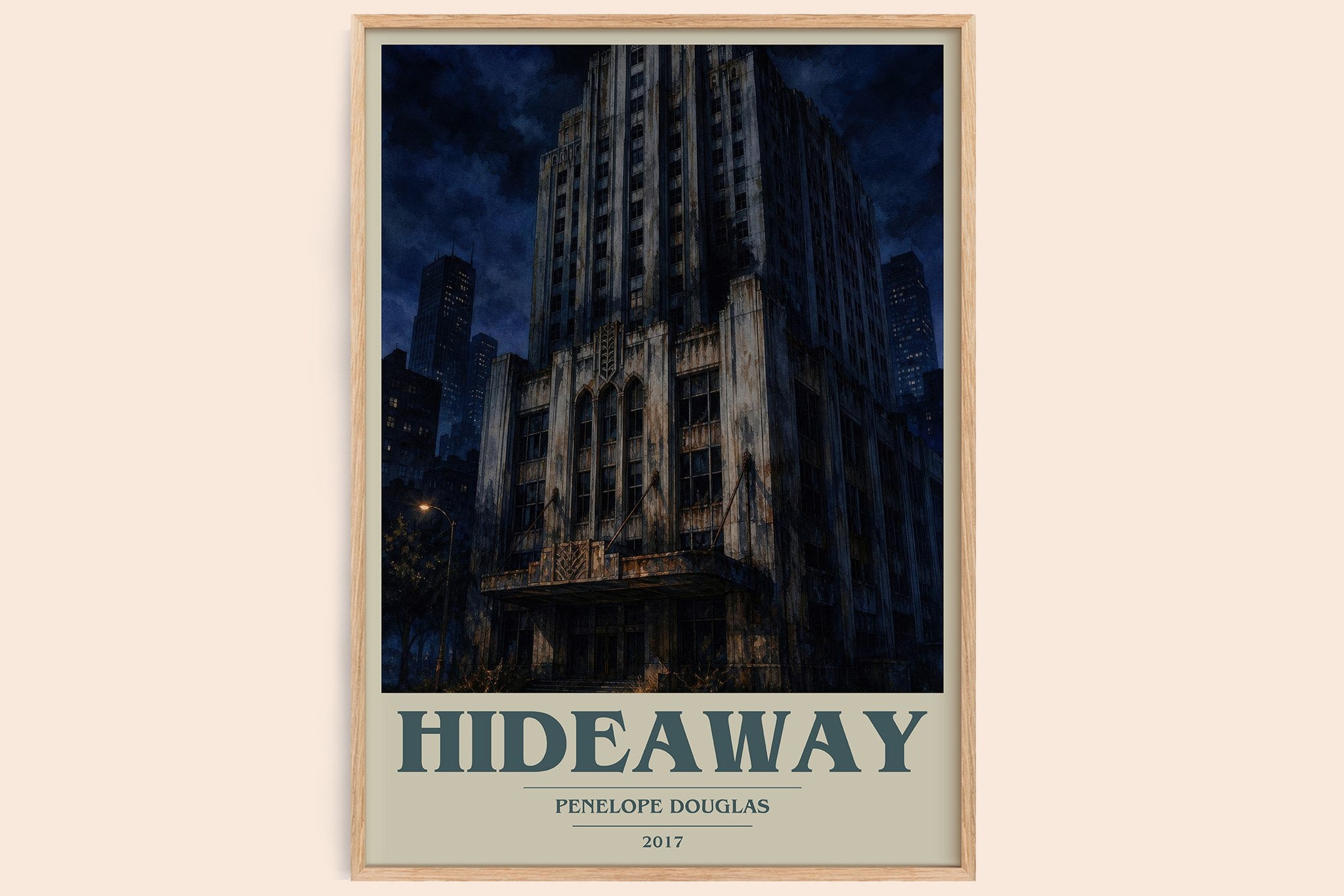Hideaway Book Cover Poster by Penelope Douglas