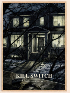 Kill Switch watercolour book poster by Penelope Douglas – framed literary art print