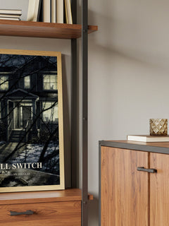Kill Switch book watercolour illustration paper finish options – matte satin gloss