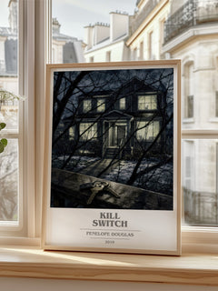 Kill Switch book cover poster colour and style options – Penelope Douglas book art