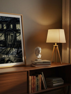 Kill Switch watercolour print on bookshelf – Penelope Douglas fan gift