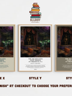Silver Eyes (Five Nights At Freddy's #1) Bookish Wall Art – S. Cawthon – image 4