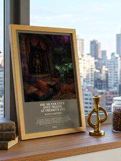Silver Eyes (Five Nights At Freddy's #1) Bookish Wall Art – S. Cawthon – image 3