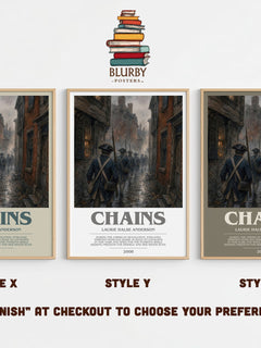 Chains Bookish Wall Art by Laurie Halse Anderson – image 4