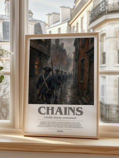 Chains Bookish Wall Art by Laurie Halse Anderson – image 2