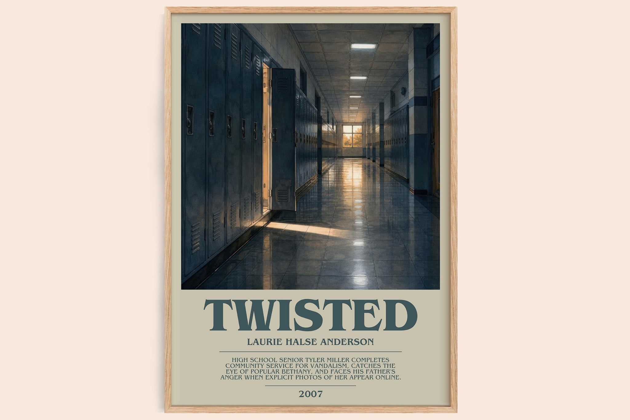 Twisted Bookish Wall Art by Laurie Halse Anderson