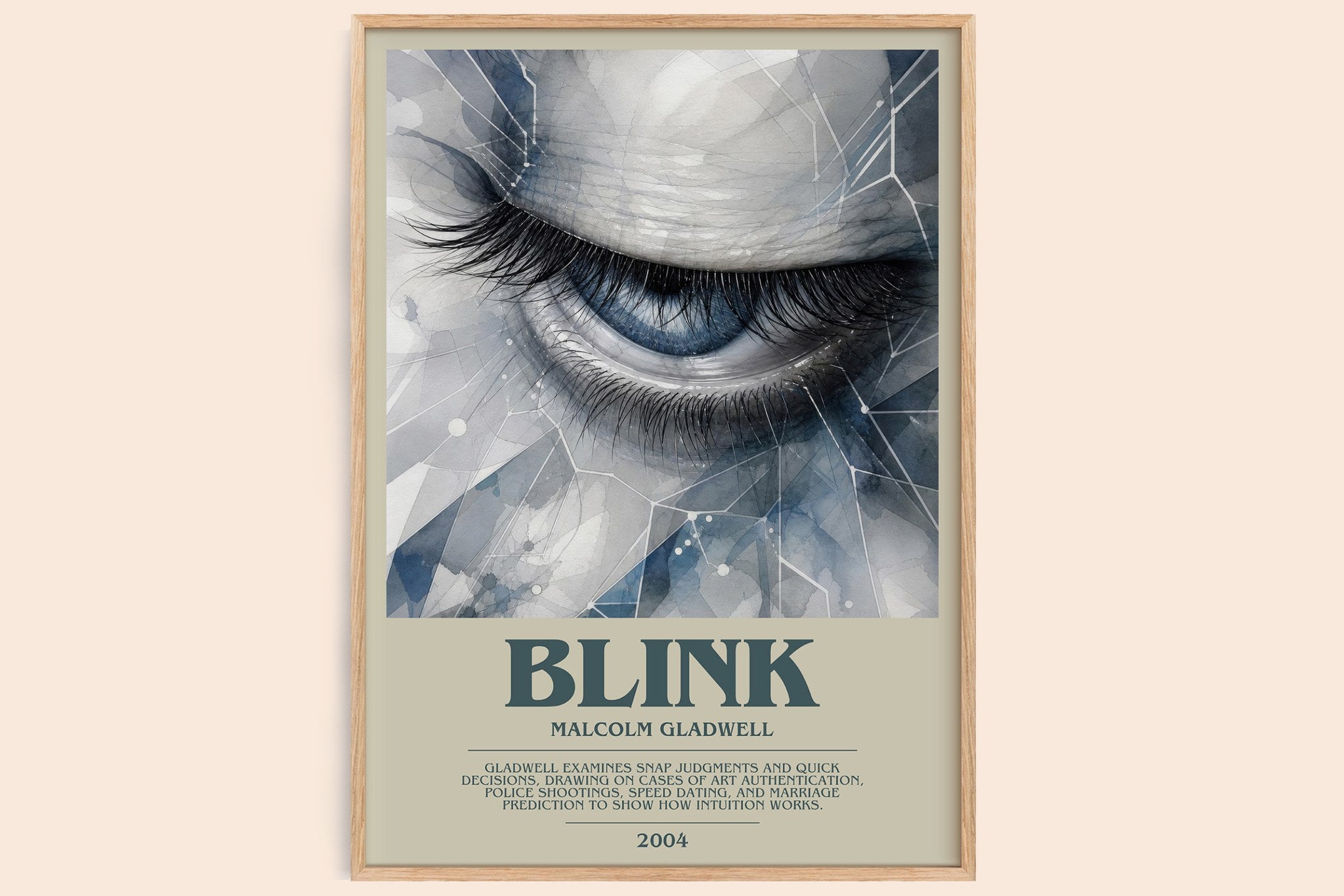 Blink Bookish Wall Art by Malcolm Gladwell