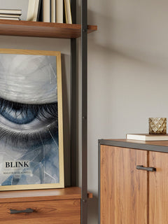 Blink book watercolour illustration paper finish options – matte satin gloss
