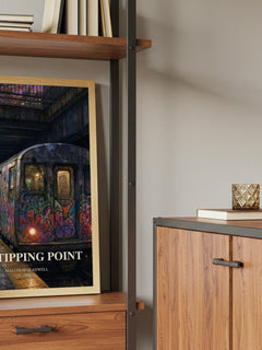 The Tipping Point book watercolour illustration paper finish options – matte satin gloss
