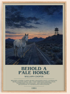 Behold a Pale Horse Bookish Wall Art by William Cooper – image 1