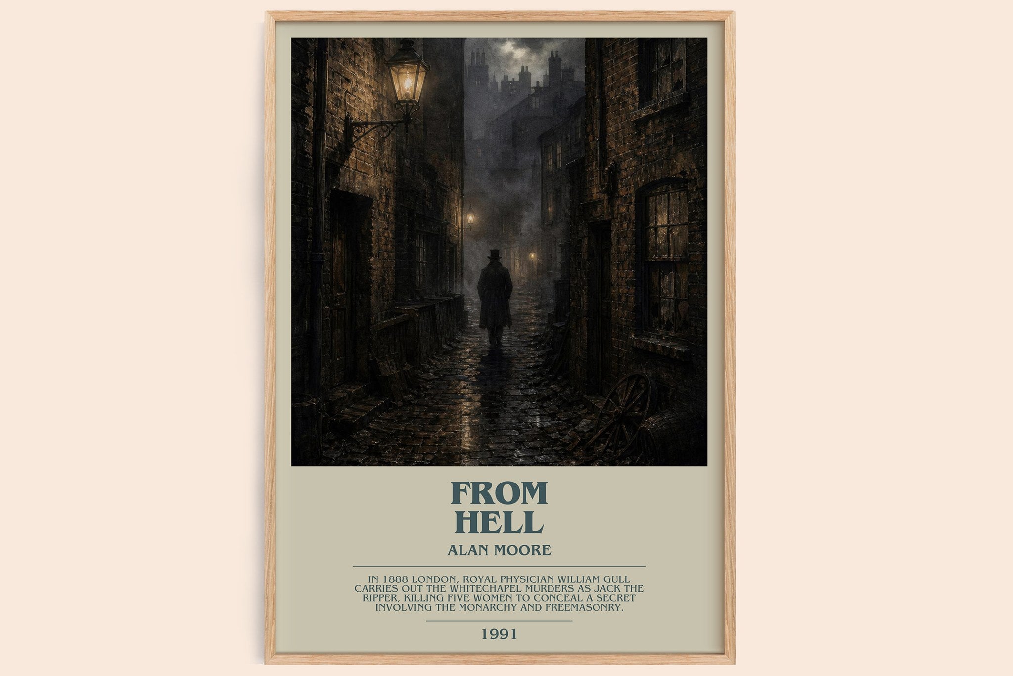 From hell Bookish Wall Art by Alan Moore