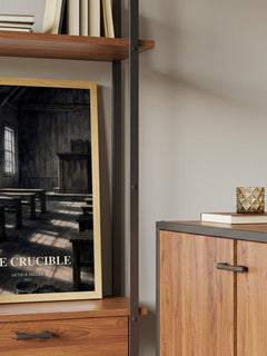 The Crucible book watercolour illustration paper finish options – matte satin gloss