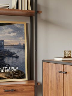 A View from the Bridge book watercolour illustration paper finish options – matte satin gloss