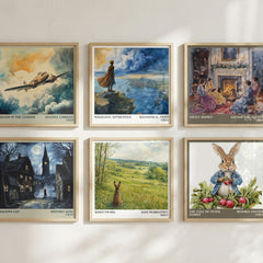 When I'm big literary art print colour and style options – Sam McBratney book art