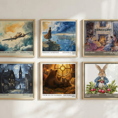 You're all my favorites literary art print colour and style options – Sam McBratney book art