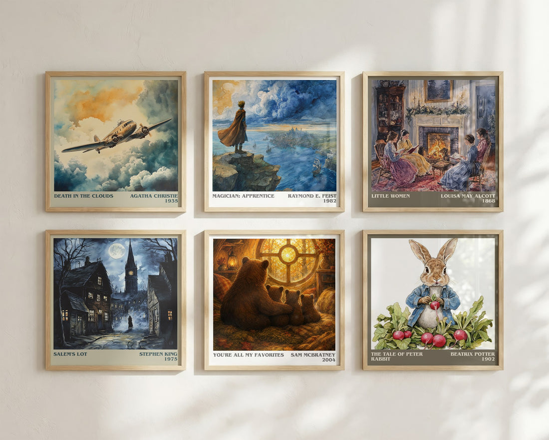 You're all my favorites literary art print colour and style options – Sam McBratney book art