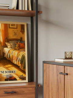 I'm Sorry book watercolour illustration paper finish options – matte satin gloss