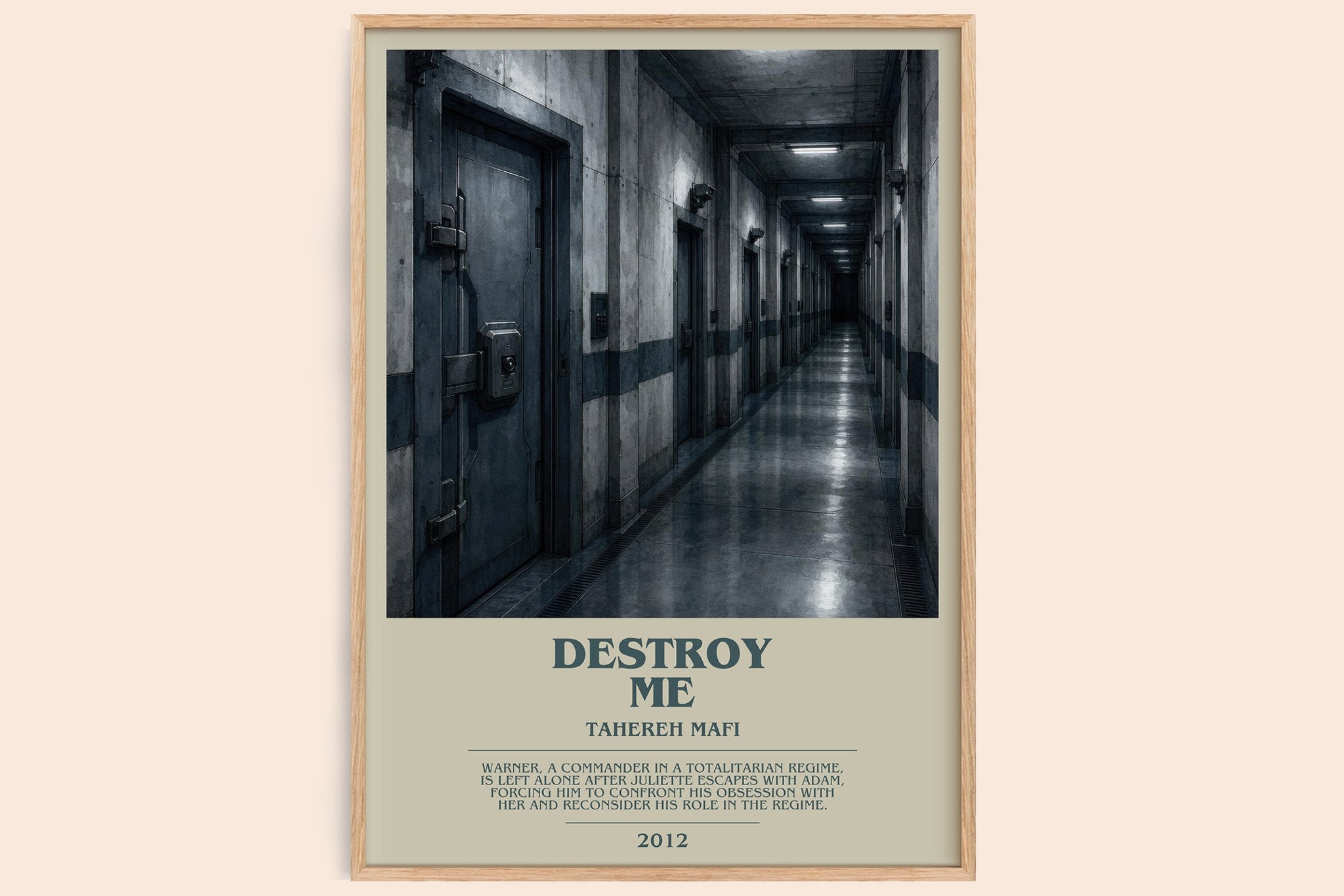 Destroy Me Bookish Wall Art by Tahereh Mafi
