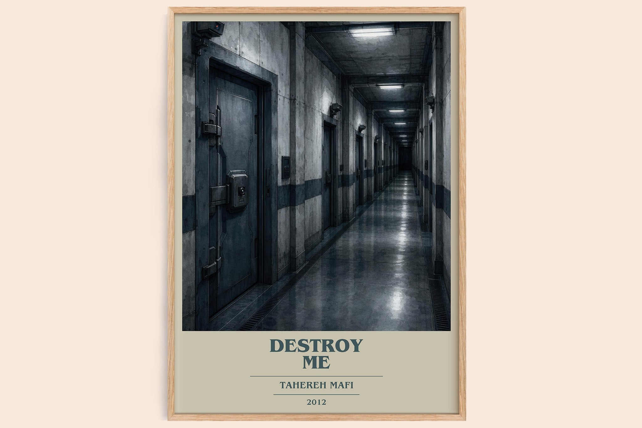 Destroy Me Book Cover Poster by Tahereh Mafi