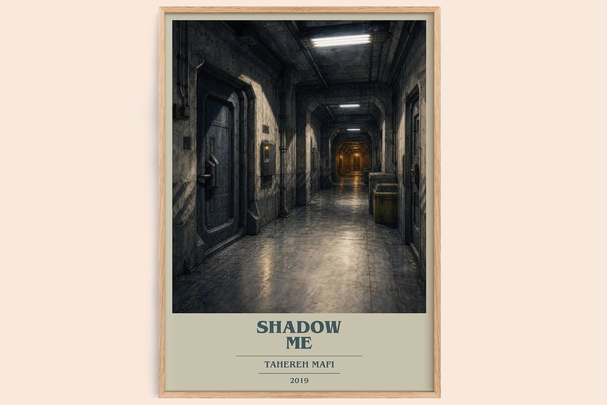 Shadow Me Book Cover Poster by Tahereh Mafi