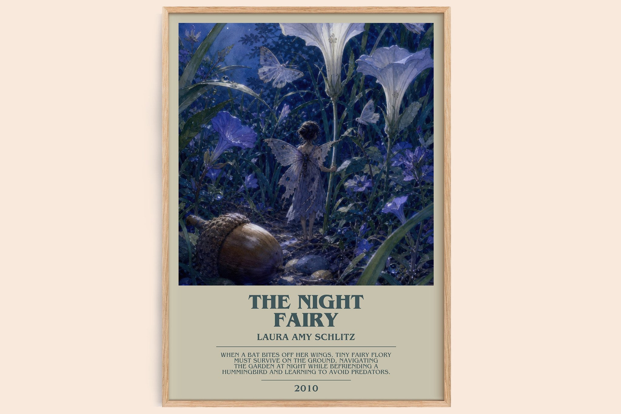 The Night Fairy Bookish Wall Art by Laura Amy Schlitz