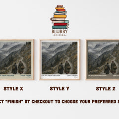 Escape from Freedom literary print in frame leaning in hallway – philosophy wall art