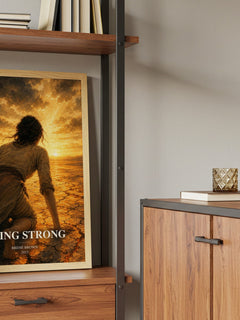 Rising strong book watercolour illustration paper finish options – matte satin gloss