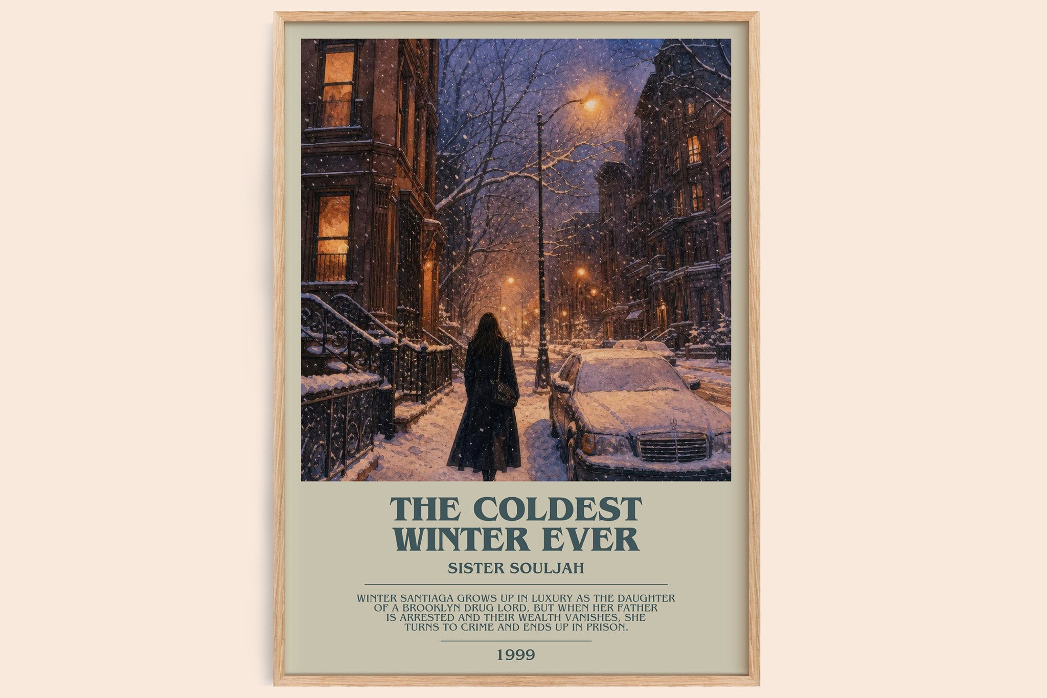 The coldest winter ever Bookish Wall Art by Sister Souljah