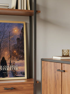 The coldest winter ever book watercolour illustration paper finish options – matte satin gloss