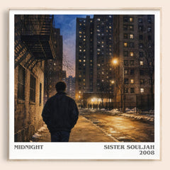 Midnight Literary Art Print by Sister Souljah – image 1