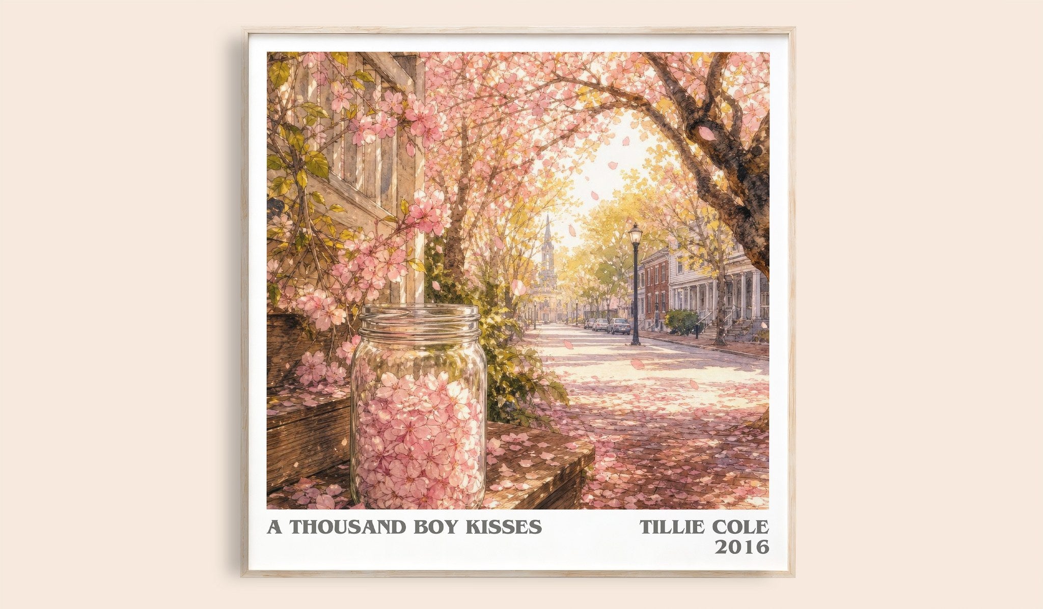 A Thousand Boy Kisses Literary Art Print by Tillie Cole
