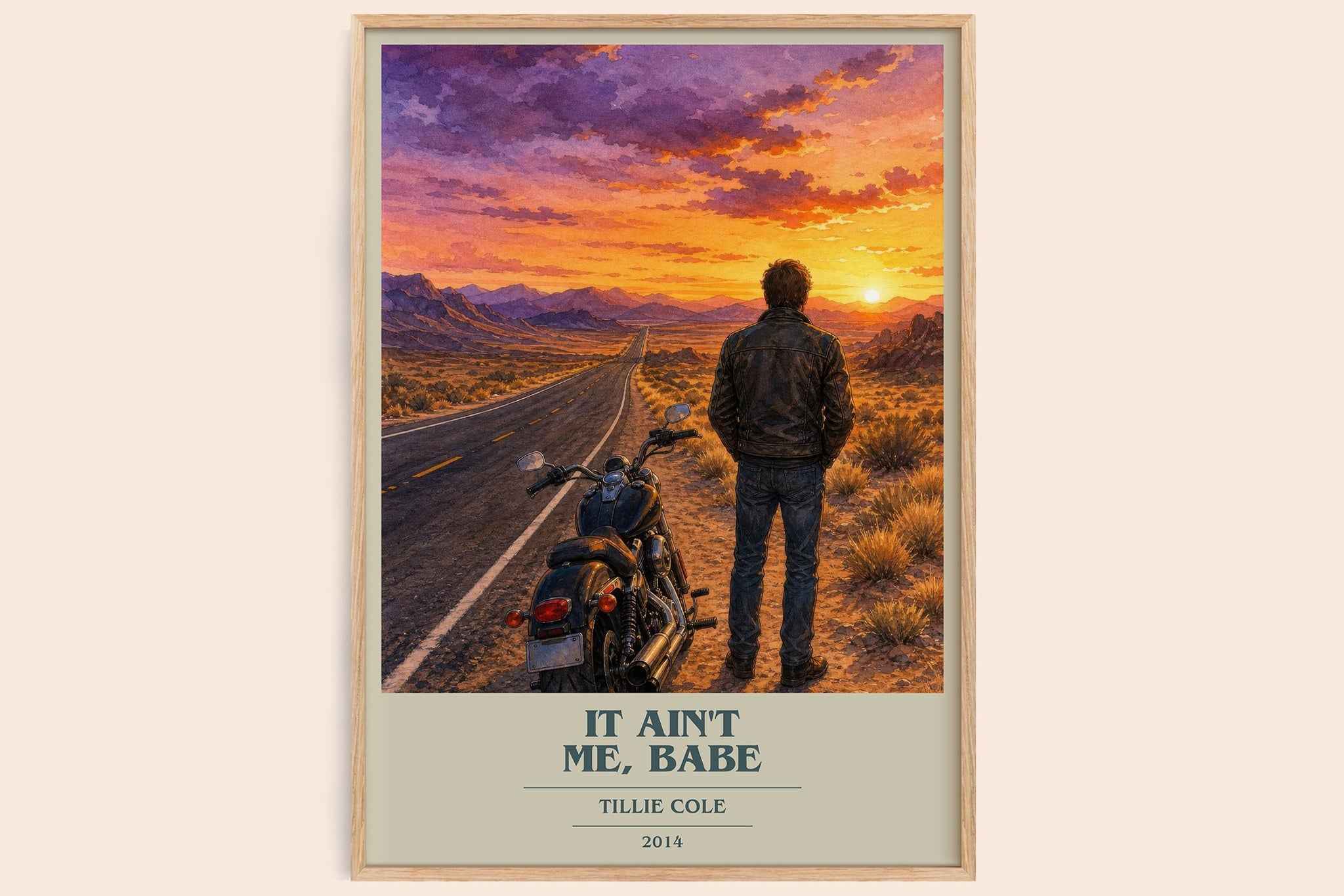 It Ain't Me, Babe Book Cover Poster by Tillie Cole
