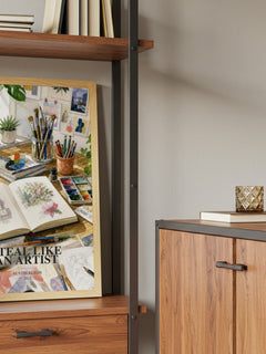 Steal like an artist book watercolour illustration paper finish options – matte satin gloss