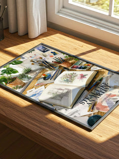 Steal like an artist watercolour book poster framed on wall – non fiction wall art